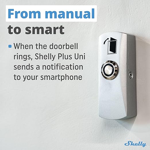 Shelly Plus Uni | Smart Wi-Fi and Bluetooth Operated Module - Image 3