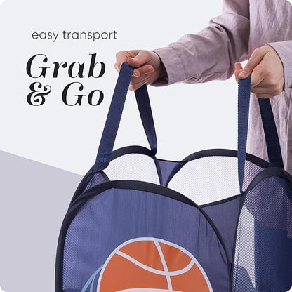 Handy Laundry Collapsible Mesh Pop Up Hamper - Image 7