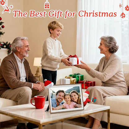 Frameo 10.1" Digital Picture Frame, Smart WiFi Digital Photo Frame - Image 9