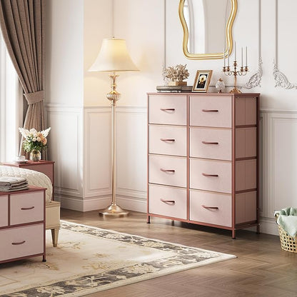 WLIVE Fabric Dresser for Bedroom, Tall Dresser - Image 4