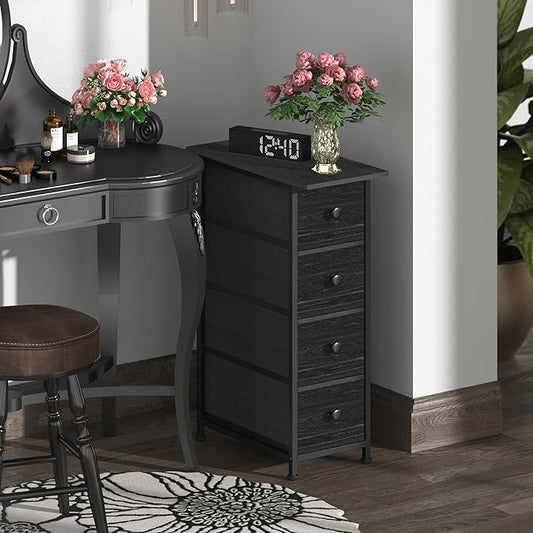 GiftGo Narrow Dresser Vertical Slim Dresser Chest of Drawers Skinny Storage by GiftGoDirect