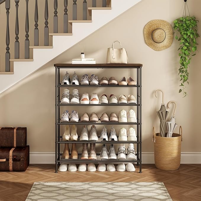SUOERNUO Shoe Rack Organizer 6 Tier - Image 4