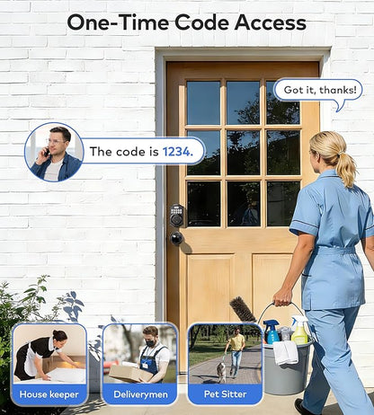 TEEHO TE001K Keyless Entry Door Lock - Image 3