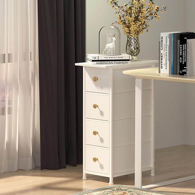 GiftGo Narrow Dresser Cabinet Vertical Slim Dresser Chest of Drawers Skinny - Image 7