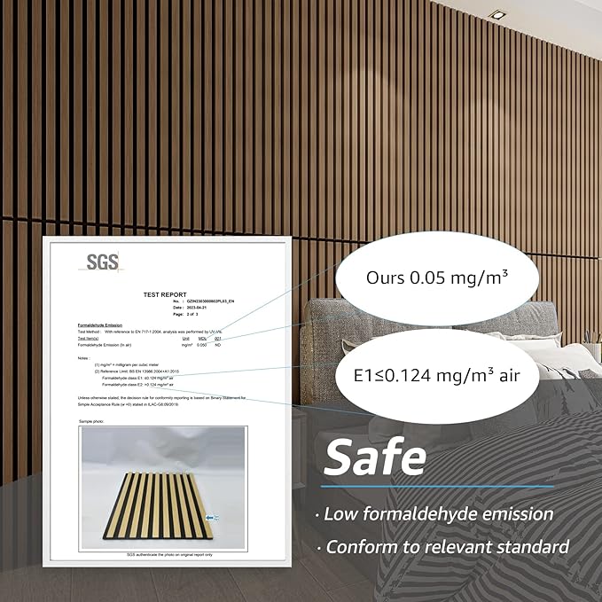Art3d 2 Wood Slat Acoustic Panels - Image 4