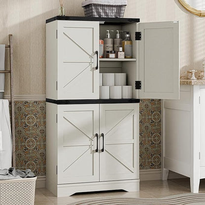 Farmhouse Floor Storage Cabinet - Image 3