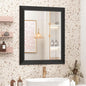 SMIROR Matte Black Bathroom Mirror by SMIROR