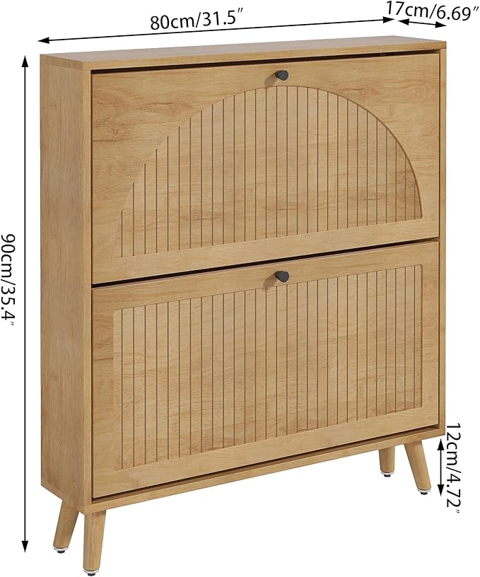 Shoe Storage Cabinet for Entryway - Image 2