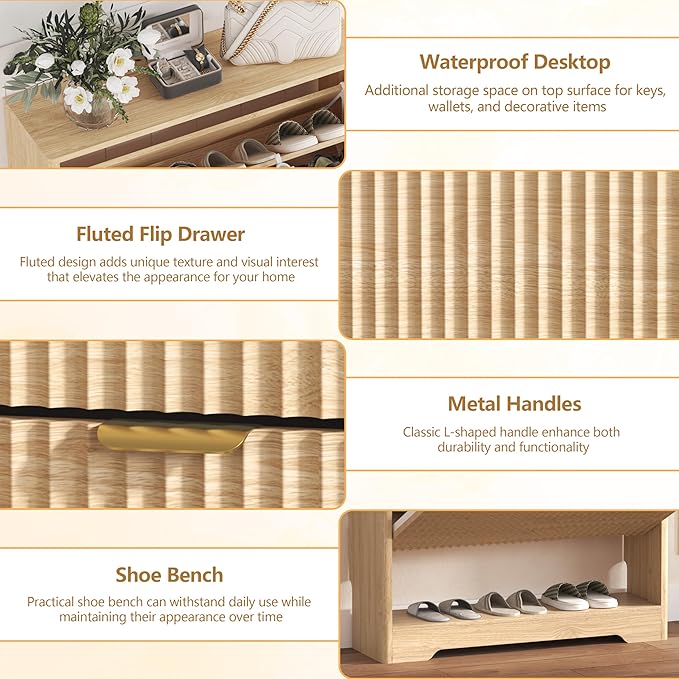 Shoe Cabinet Storage for Entryway - Image 6