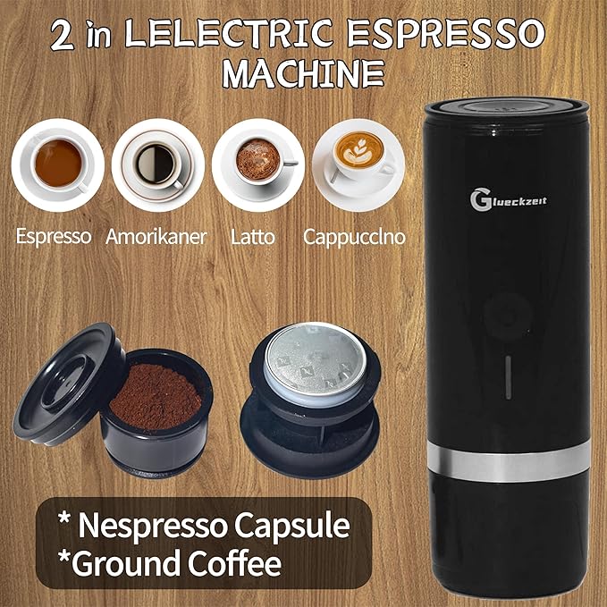 Electric espresso machine that doesn't require a manual press pressure - Image 2
