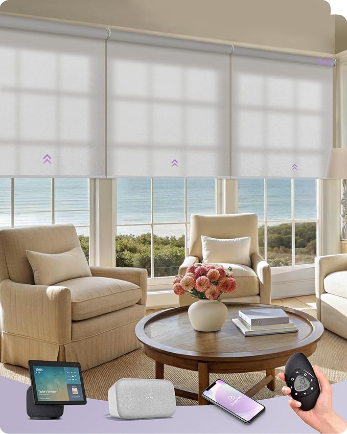 Graywind Smart Coupled Roller Shades Compatible by Graywindbeyondshading