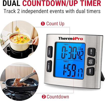 ThermoPro TM02 Digital Kitchen Timer - Image 3