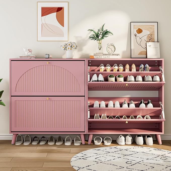 Shoe Storage Cabinet for Entryway - Image 9
