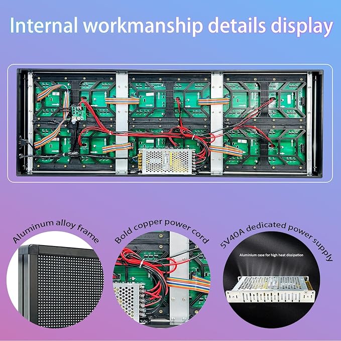 P6 Programmable Led Sign Custom Scrolling Outdoor Digital Signs - Image 6