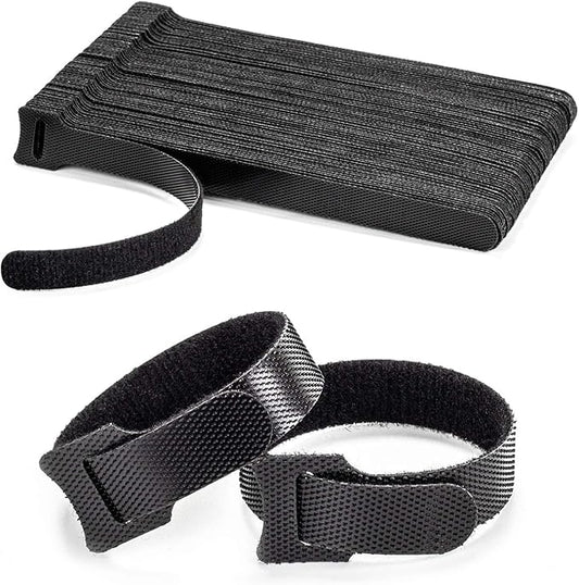 OneLeaf 80PCS Reusable Cable Ties, Data Centers by OneLeaf
