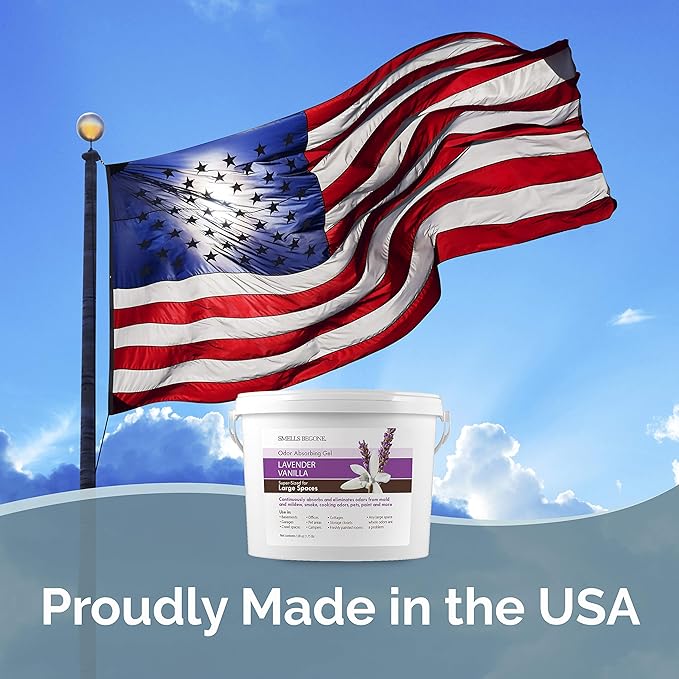 SMELLS BEGONE 1-Gallon Gel Odor Eliminator – High-Capacity, Long-Lasting - Image 8