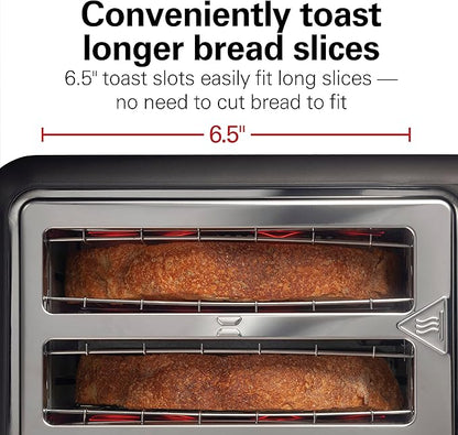 Hamilton Beach Gourmet 2 Slice Slot Toaster - Image 3
