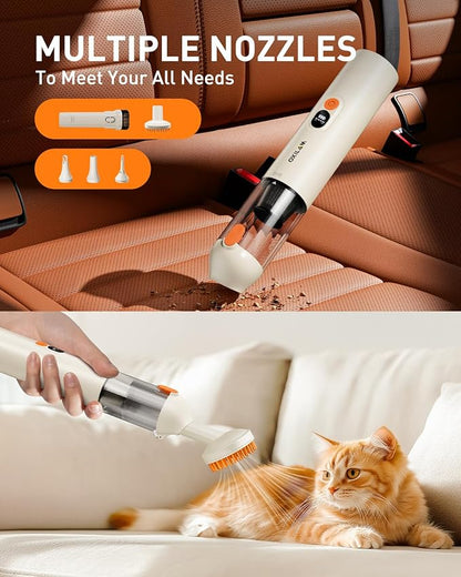 OXILAM Car Vacuum Handheld Vacuum Portable Cordless-14000PA High Power - Image 5