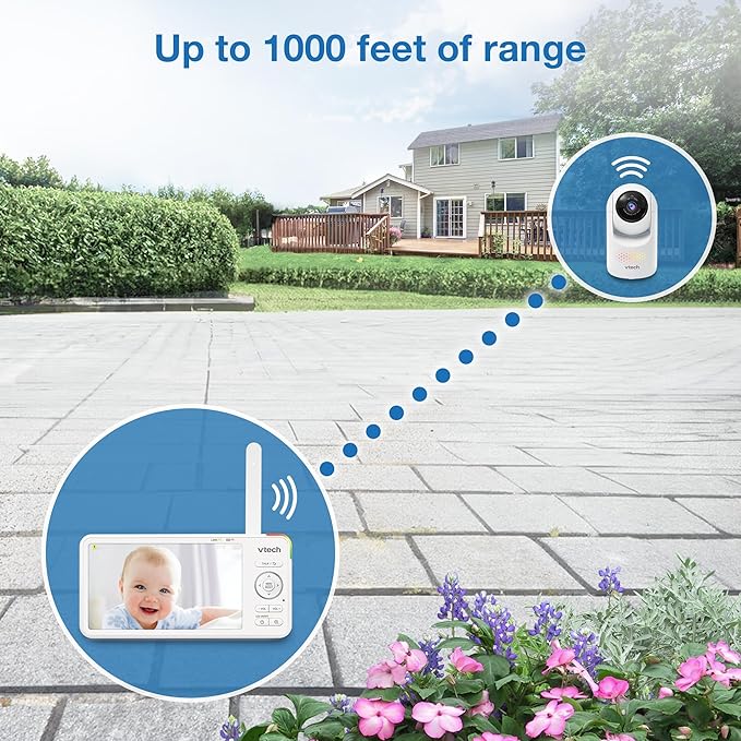 VTech 2-Cameras Advanced HD Video Baby Monitor - Image 10