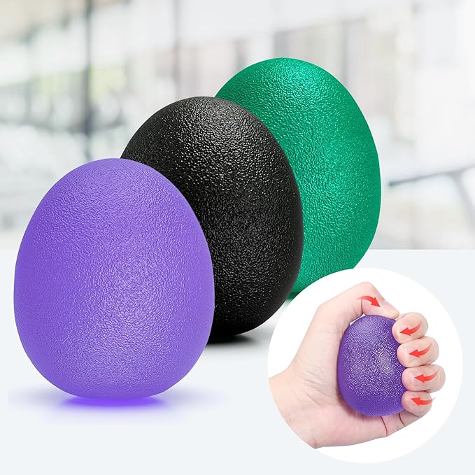Peradix Hand Grip Strength Trainer, Stress Relief Ball, Wrist Rehab Therapy by Peradix