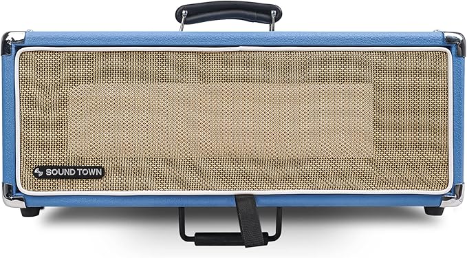 Sound Town Vintage 3U Amp Rack Case, 12.5" Depth by SOUNDTOWN