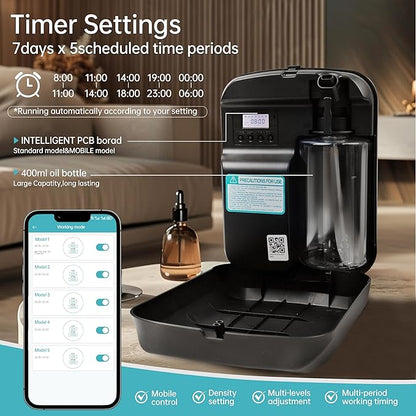 WiFi Smart Scent Air Machine for Home, App Control Waterless Essential Oil - Image 3