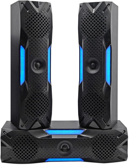 Rockville HTS56 1000W 5.1 Channel Home Theater System, LED Light Effects - Image 3
