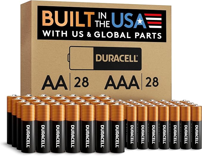 Duracell Coppertop AA + AAA Batteries, Re-closable Pack by Duracell