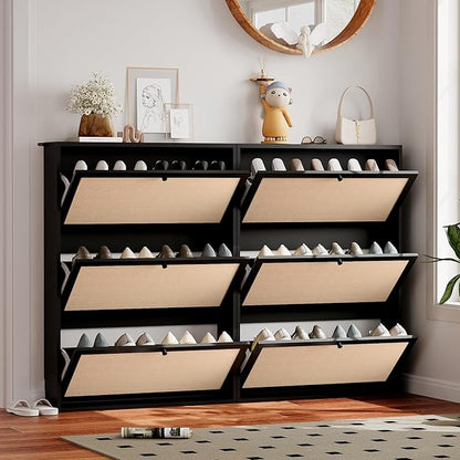 AVZEAR Narrow Shoe Storage Cabinet - Image 6