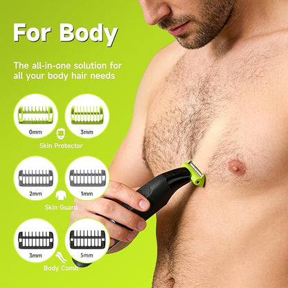 SEIHAI Body Hair Trimmer for Men, Painless Electric Beard Trimmer, Groin - Image 4