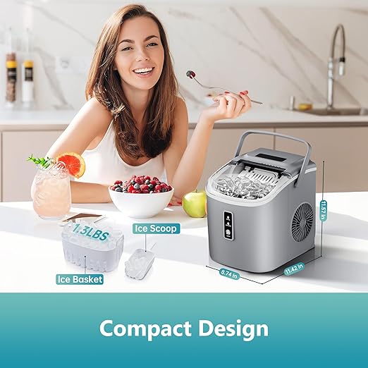 EUHOMY Countertop Ice Maker Machine - Image 8