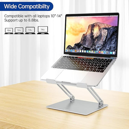 BESIGN LS10 Aluminum Laptop Stand, Ergonomic Adjustable Notebook Tablet Stand - Image 3
