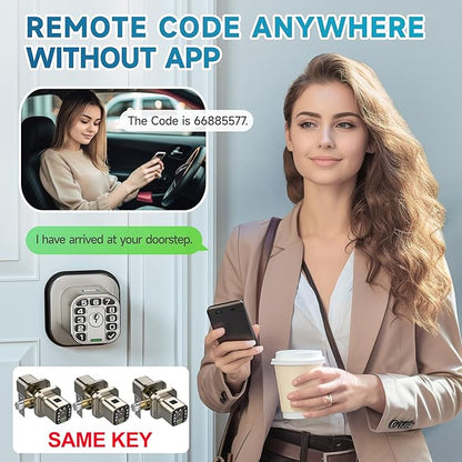 Richelock Fingerprint Door knob, Smart Biometric Door Lock - Image 5