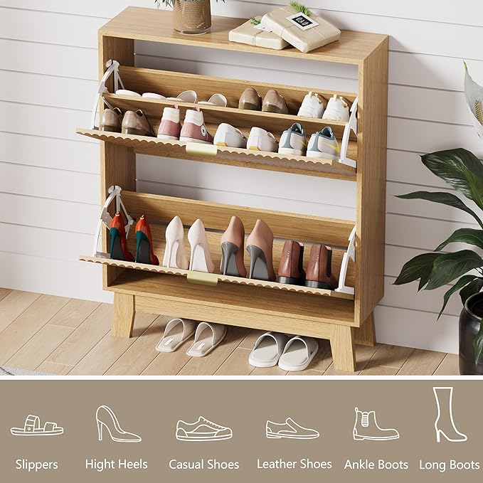 Shoe Cabinet Storage for Entryway - Image 3