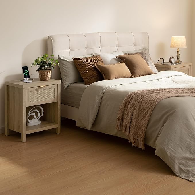 SICOTAS Night Stand with Charging Station - Image 7