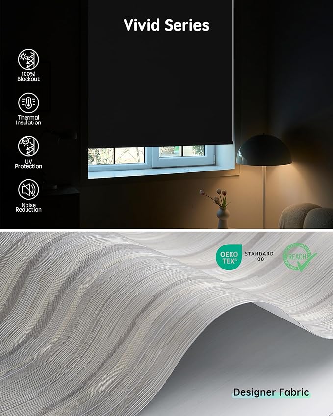 Yoolax Motorized Blinds with Remote, Smart Blinds - Image 6