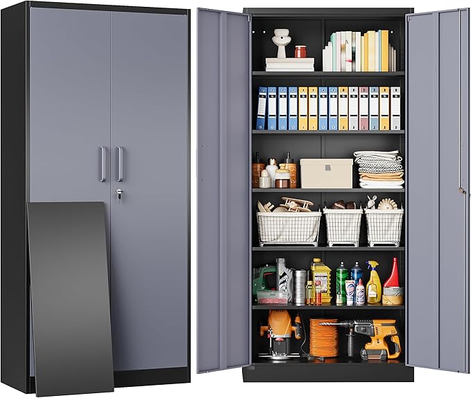 SISESOL Metal Storage Cabinet by SISESOL