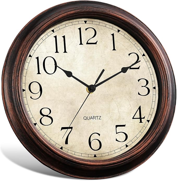 KECYET 12 Inch Wall Clocks Battery Operated Silent Non-Ticking Analog Wall - Image 2