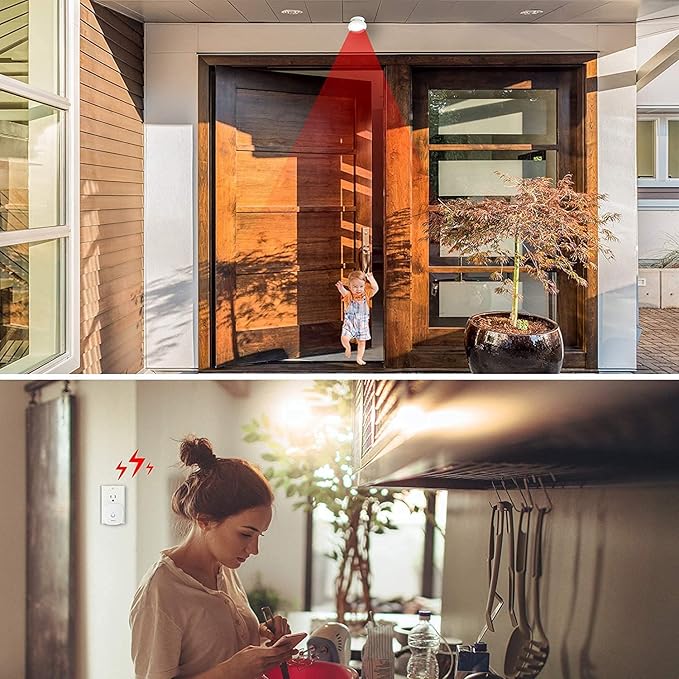 Wireless Motion Sensor Door Chime: Indoor Motion Detector Alarm Business Entry - Image 6