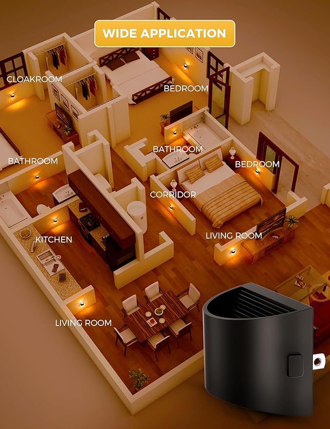 L LOHAS LED Night Light 2 Pack, Night Lights Plug into Wall, Dusk to Dawn - Image 7