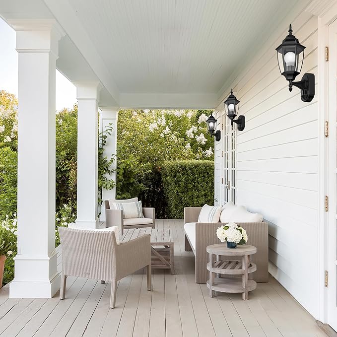 Lamomo Motion Sensor Outdoor Lights, Dusk to Dawn Outdoor Lighting, Exterior - Image 4