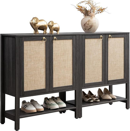 SICOTAS Shoe Storage Cabinet for Entryway by SICOTAS