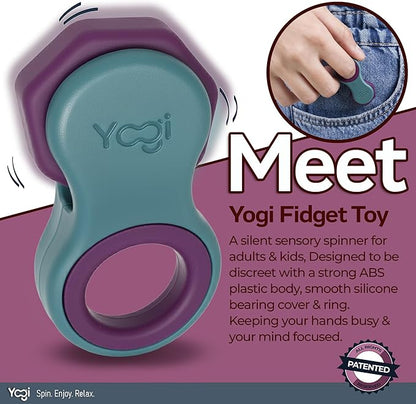 Yogi Fidget Toy – Silent Sensory Spinner - Image 2