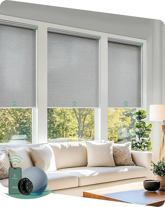 Yoolax Motorized Blinds with Remote, Smart Blinds by Yoolax