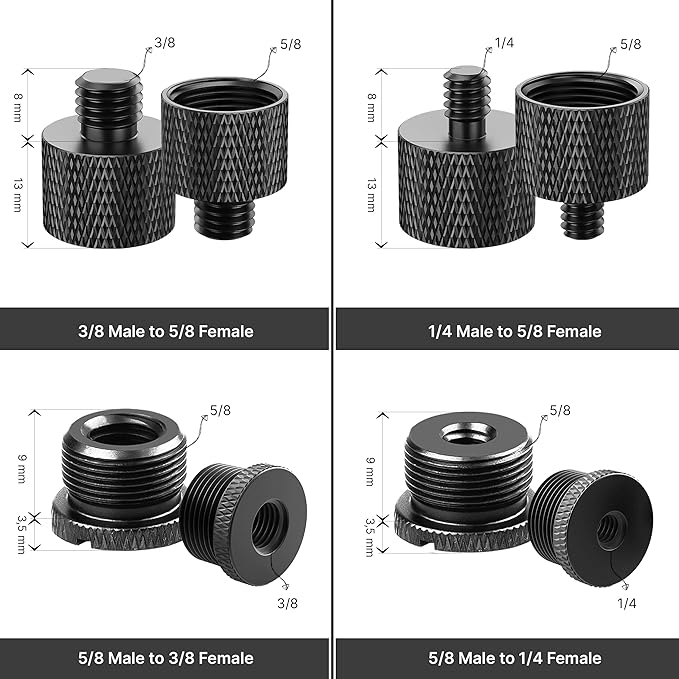 IXTECH Mic Stand Adapter Set - Image 2