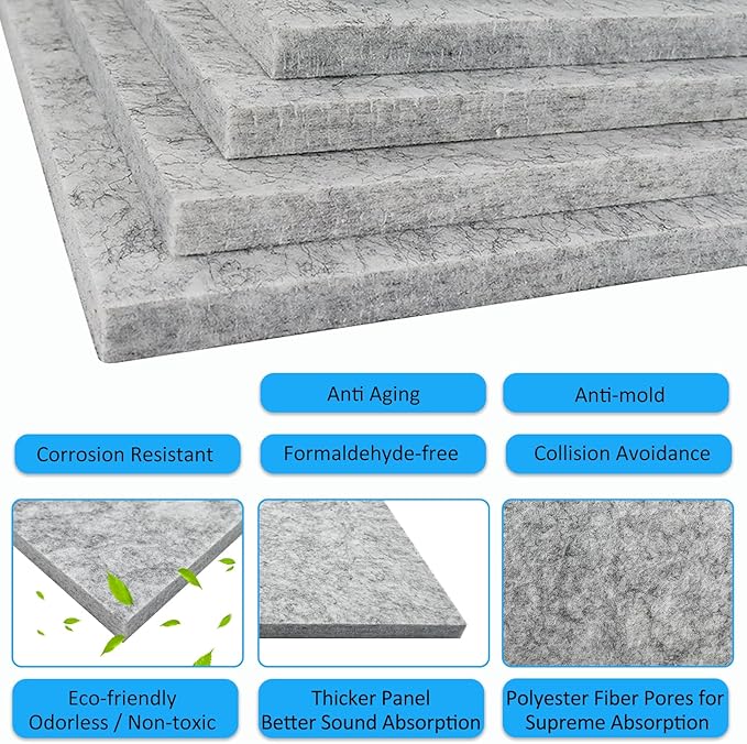 BXI Thickened Sound Absorbing Panels - Image 5
