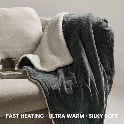 Heated Throw Blanket, Fasting Heating - Image 2