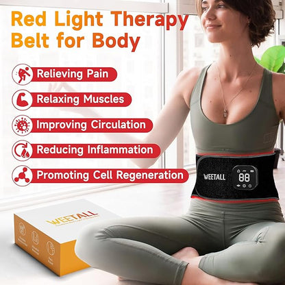 Red Light Therapy Belt for Body: Massage Heating Infrared Light Device - Image 7