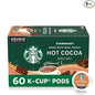 Starbucks K-Cup Coffee Pods, Flavored Hot Cocoa, Classic Hot Cocoa, 60 Keurig by StarbucksbyNespresso