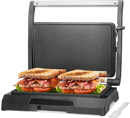 Baker's Friend Mini Panini Press Electric Griddle, 2 Slices of Panini Grill by Baker%27s+Friend